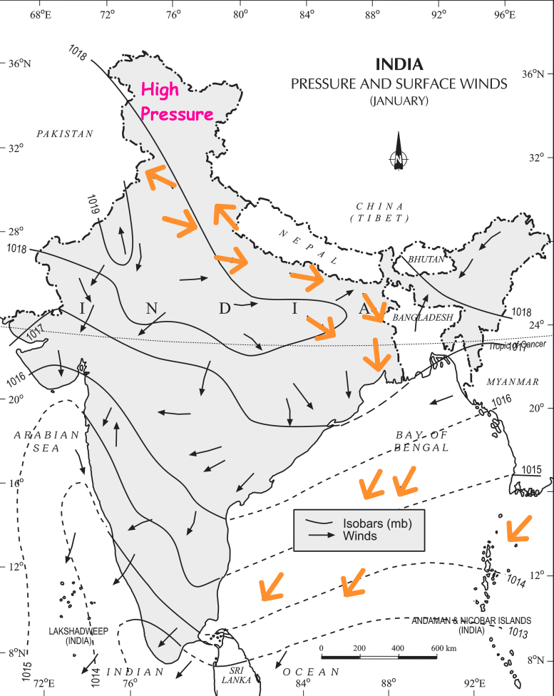 Synoptic Chart India