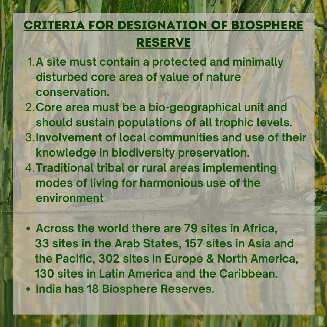 biosphere reserves